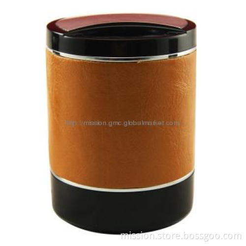 Leather Mini Speaker With Bluetooth
